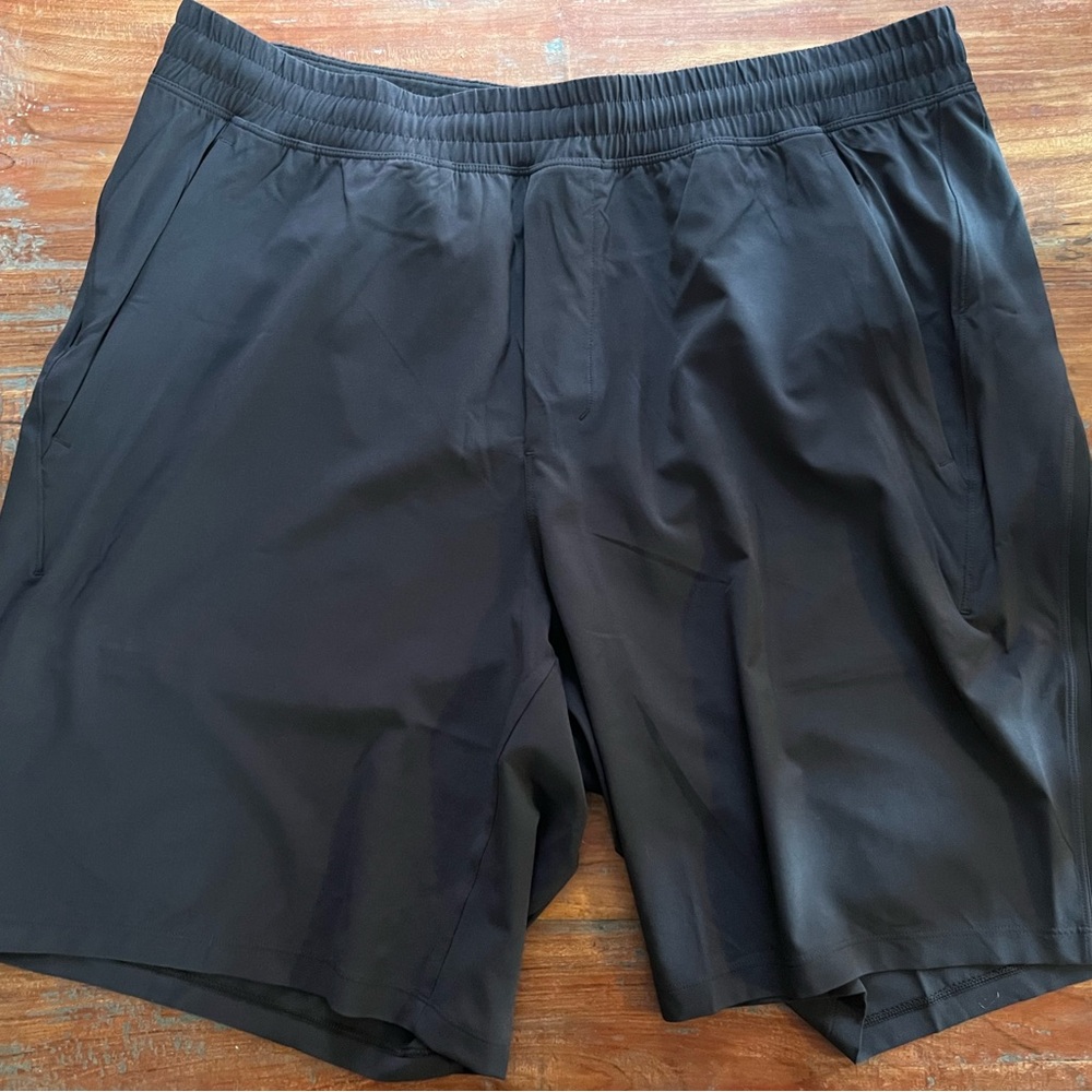 NWOT Never worn…Lululemon Athletica Pace Breaker Black Athletic Shorts